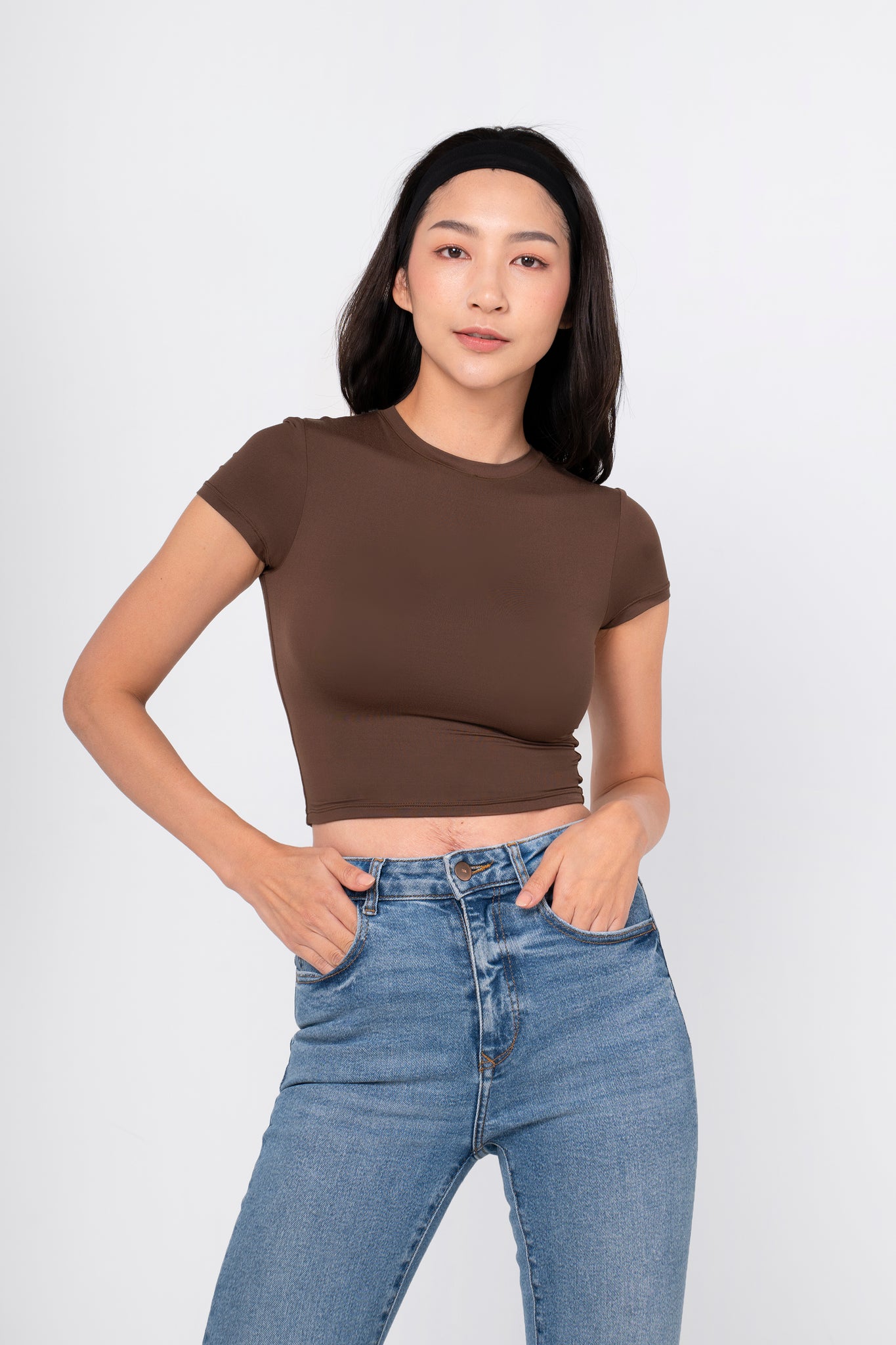 Signature Short Sleeve Tank [2-Piece Top Only]