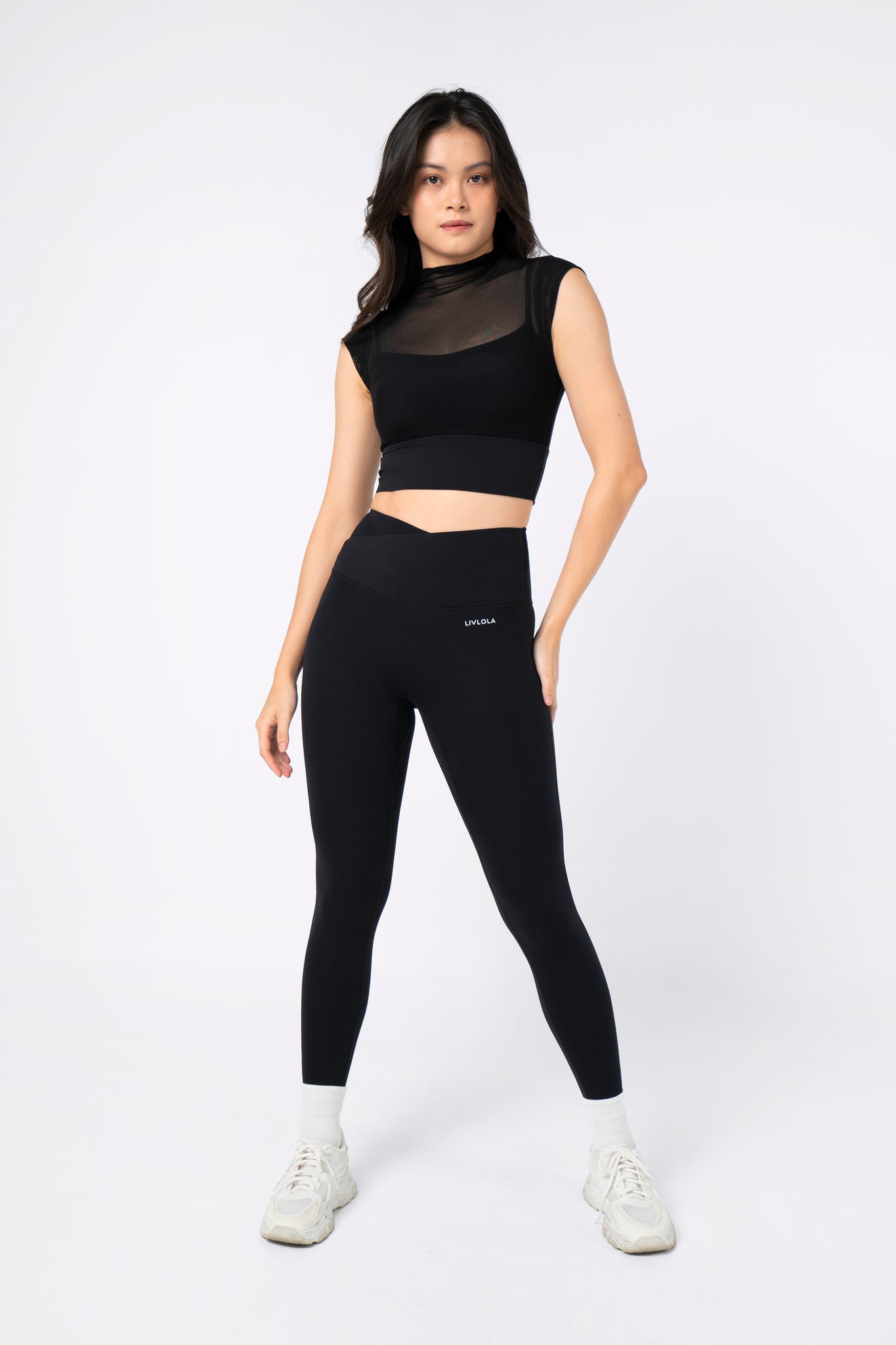 Hot Shot Crossover Pocket Leggings