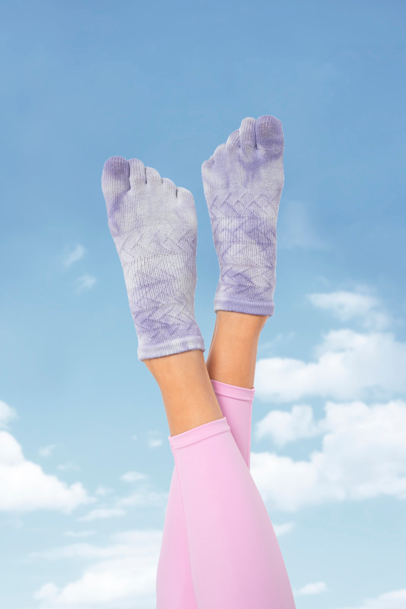 Soul Tie-Dye Full Toe Grip Socks