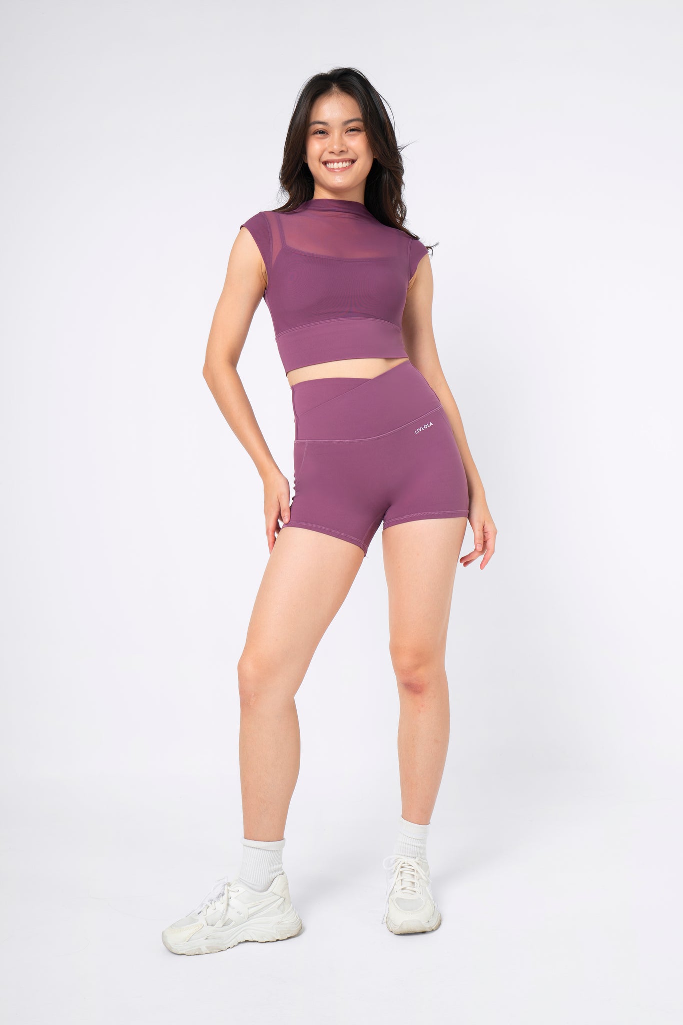 Hot Shot Cap Sleeve Shorts Set