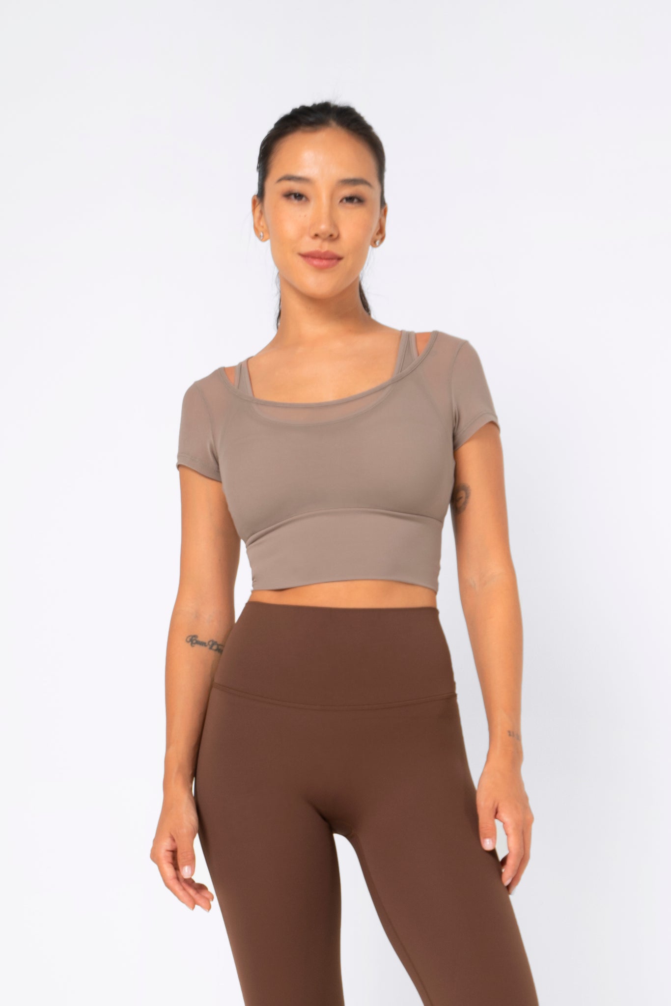 Mindful Mesh Short Sleeve [2-Piece Top Only]