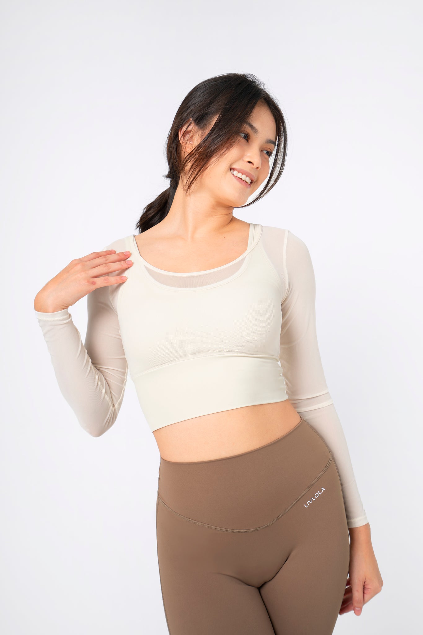 Mindful Mesh Long Sleeve [2-Piece Top Only]