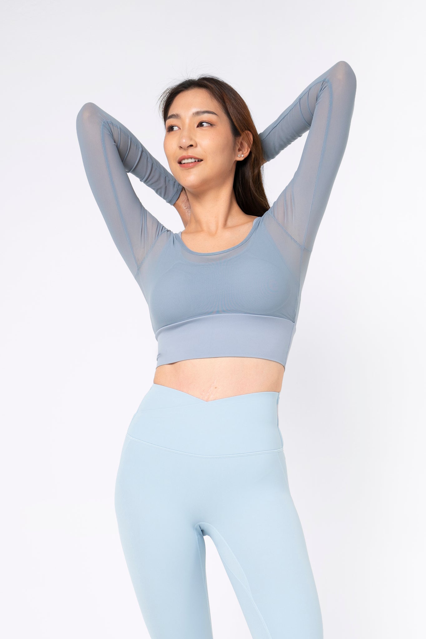 Mindful Mesh Long Sleeve [2-Piece Top Only]