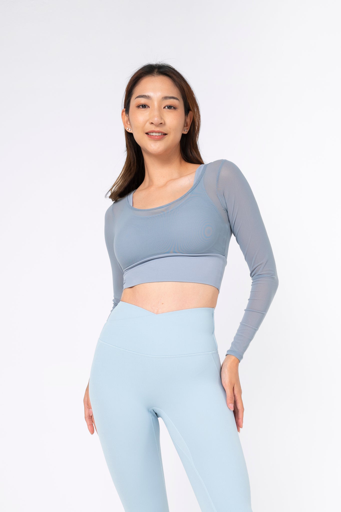 Mindful Mesh Long Sleeve [2-Piece Top Only]